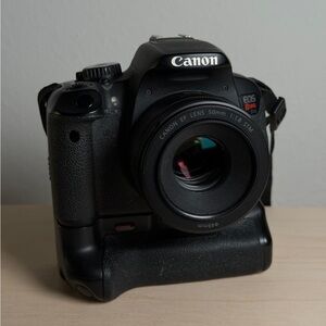 Canon EOS Rebel Camera - Black
